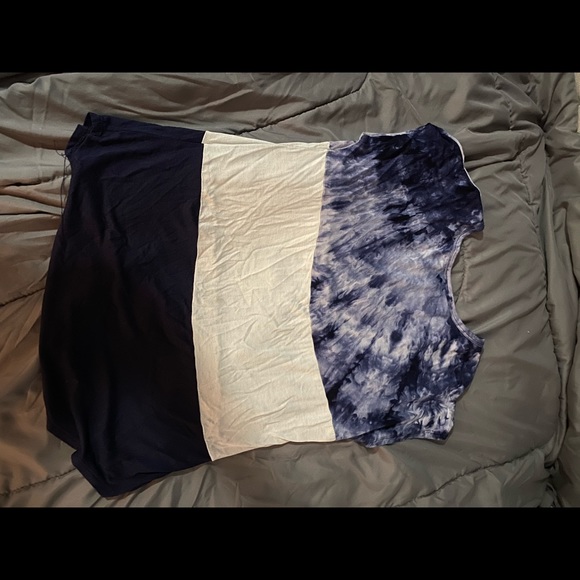 Womans block color tee - Picture 1 of 2